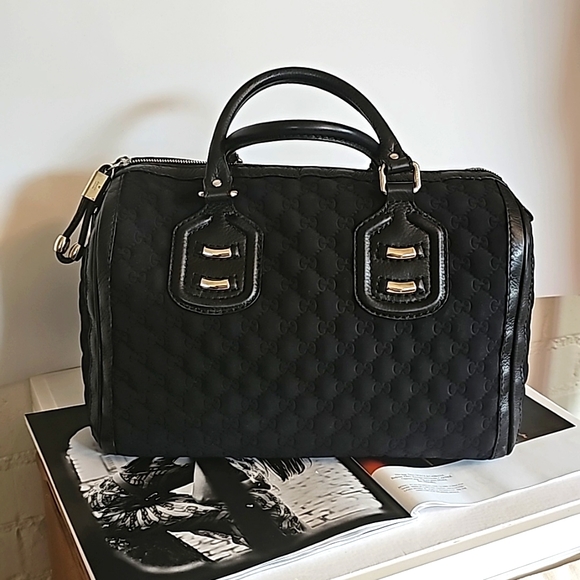GUCCI Techno Boston Bag - Picture 1 of 17